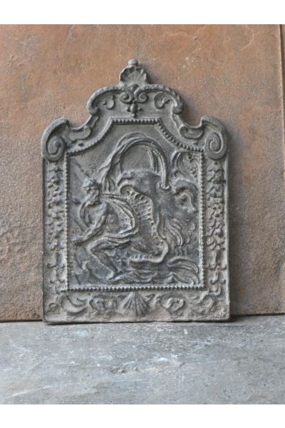 Plaque de Cheminée 'Charybde et Scylla'