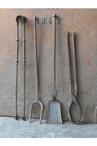 Ancien Set d'Ustensiles Français