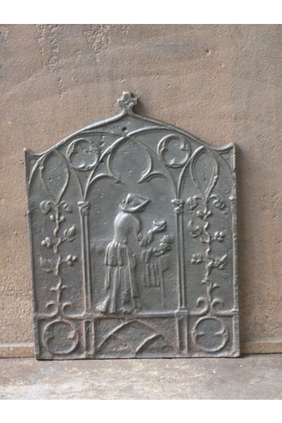 Plaque de Cheminée 'Femme'