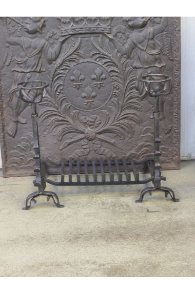 Grille Porte Bûches Française