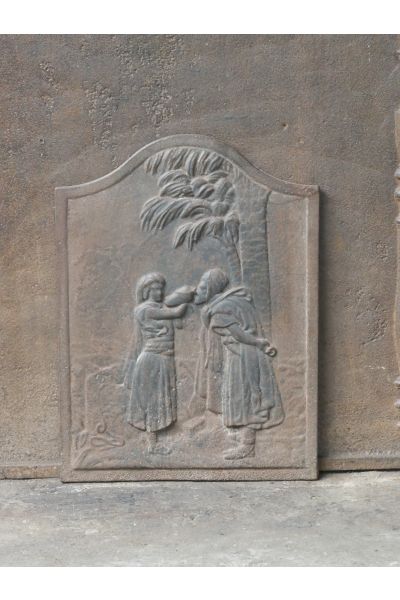 Plaque de Cheminée 'Bon Samaritain'