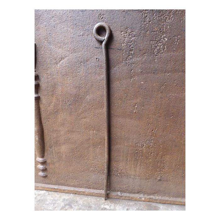 Tisonnier de cheminée forgé à la main, outil de cheminée, tisonnier en –  Old West Iron